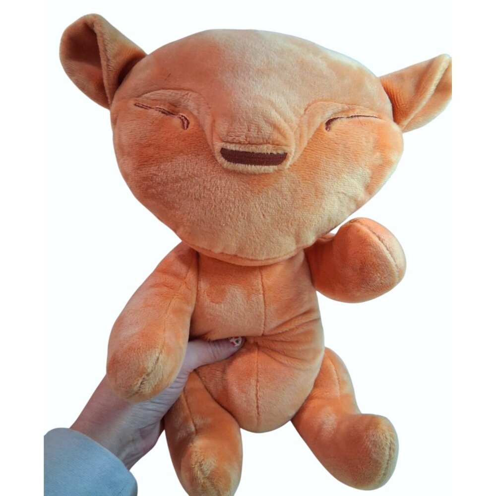 Disney Orange Plush Stuffed Animal Toy Soft Cuddly Figure 12 Inches Made Of Poly
